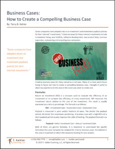 How to Create a Compelling Business Case