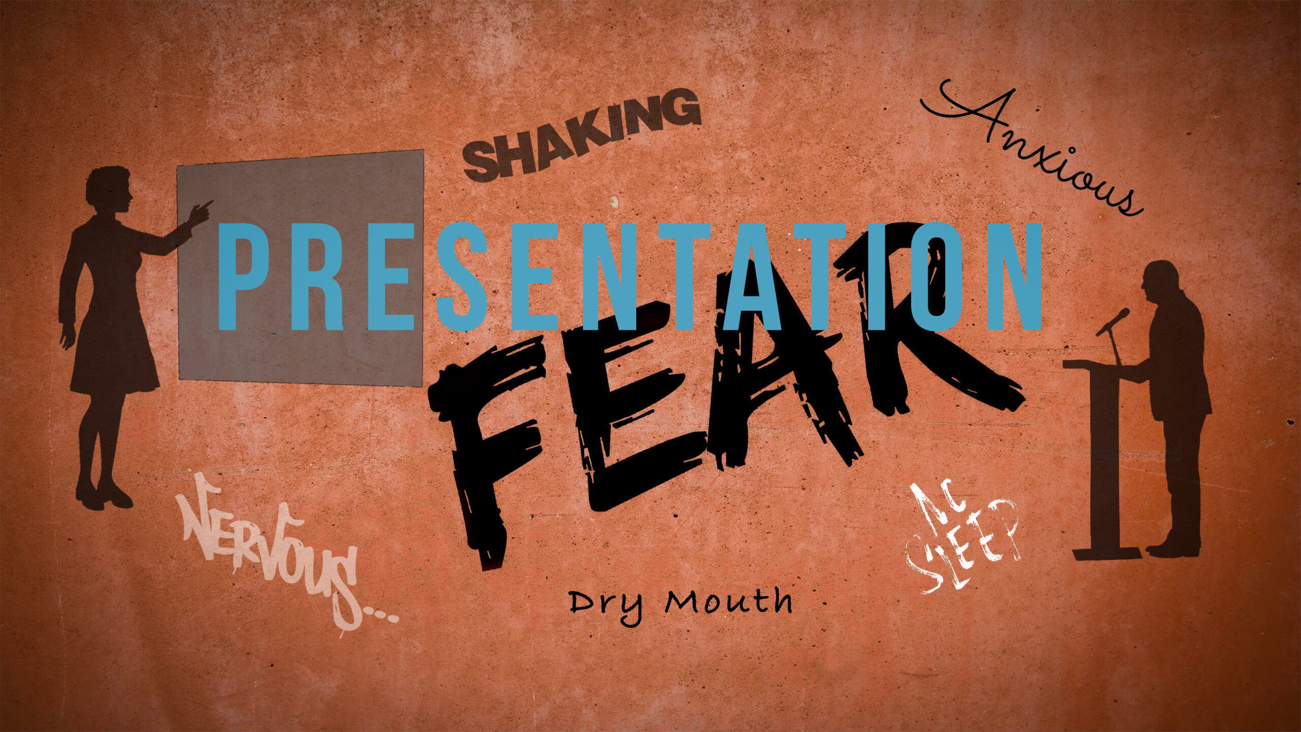giving presentation dealing with fears